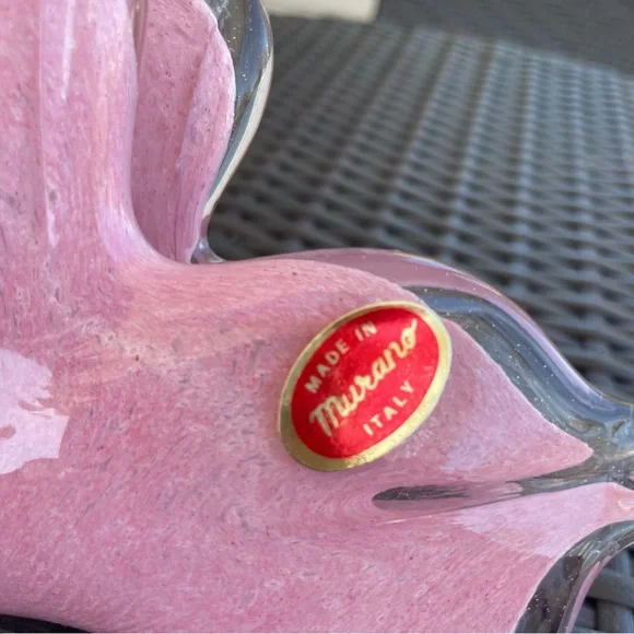 Vintage Italian Murano Glass Napkin Holder - Picture 3 of 10